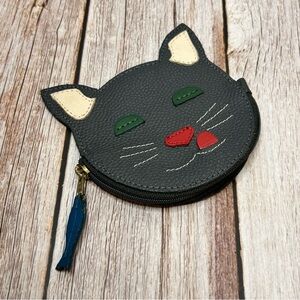 JP Ourse & Cie Black Coin Pouch